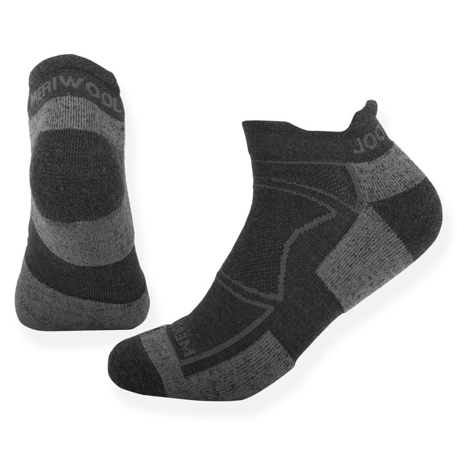Merino Cushioned Ankle Trainer Socks- 2PK
