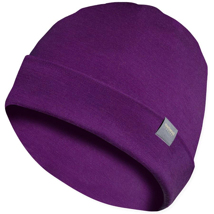 MERIWOOL Unisex Merino Wool Cuff Beanie Winter Hat for Men and